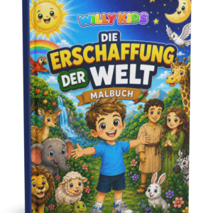 Malbuch - Die Erschaffung der Welt / Willy Kids / Physisches Buch