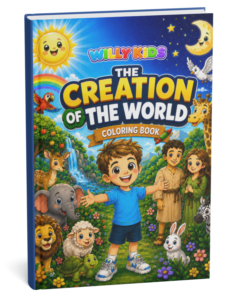 Coloring Book – The Creation of the World – Willy Kids Physical book